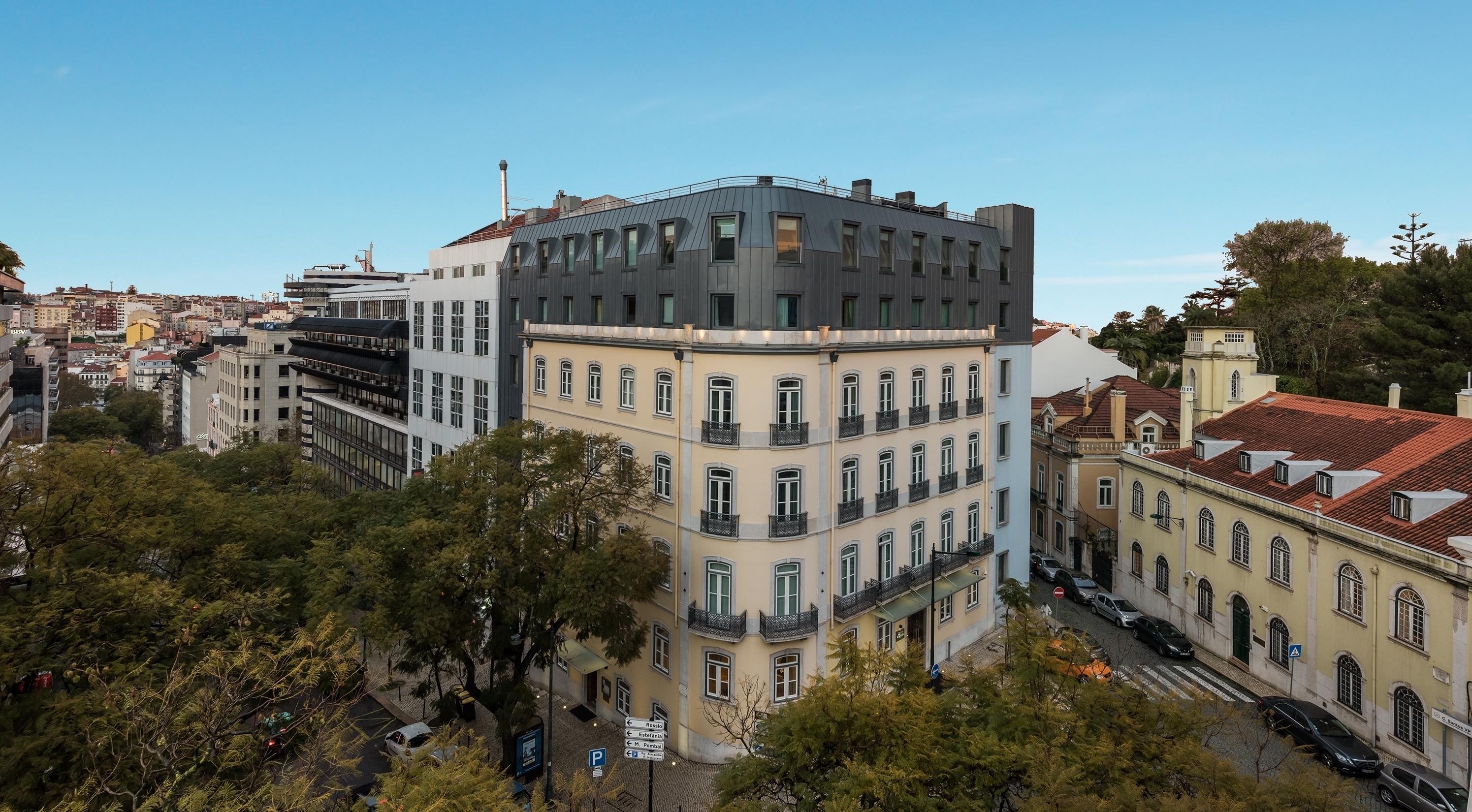The Vintage Hotel & Spa Лісабон Екстер'єр фото The building of the Portuguese National Archives, in Lisbon.