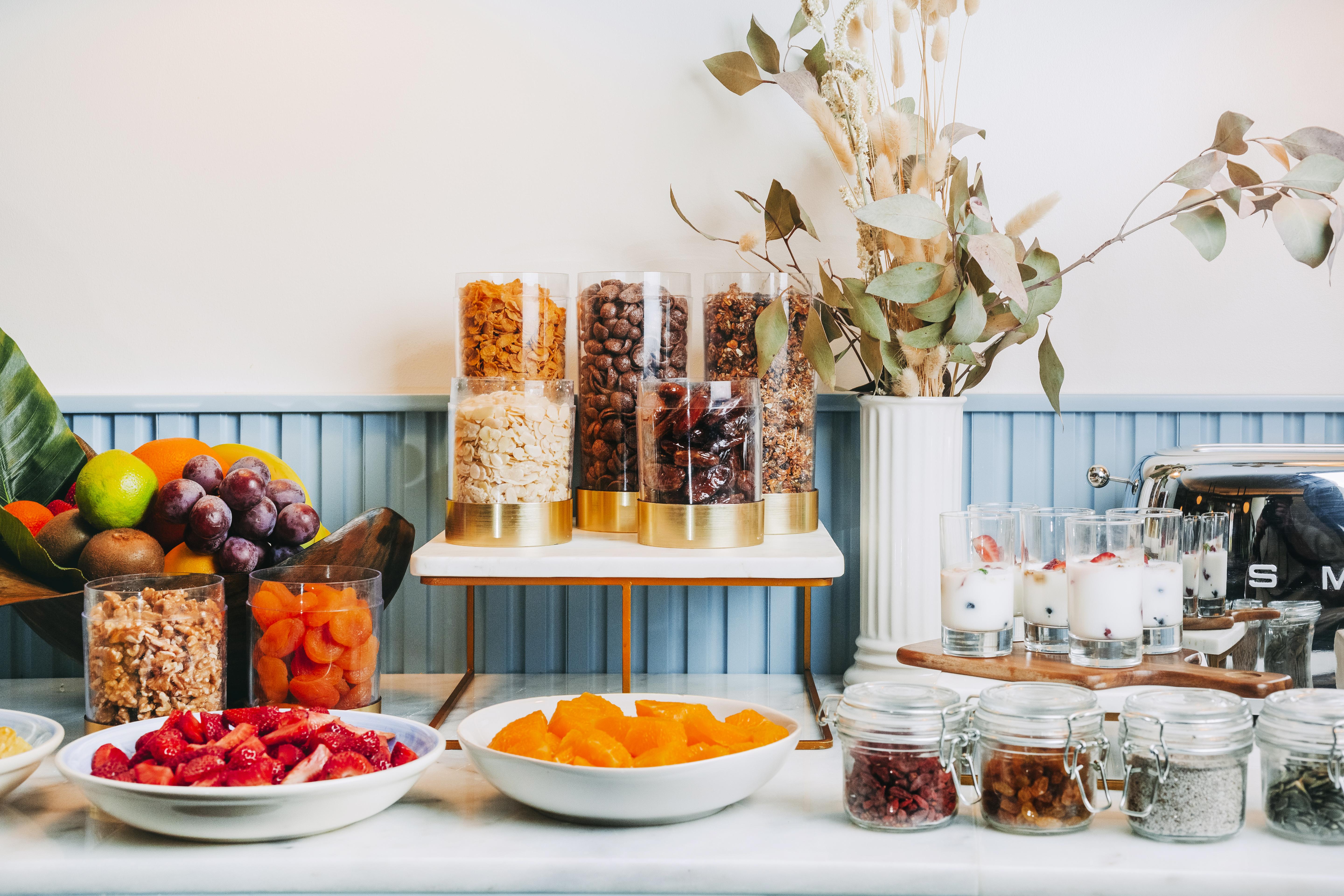 The Vintage Hotel & Spa Лісабон Екстер'єр фото A selection of breakfast cereals